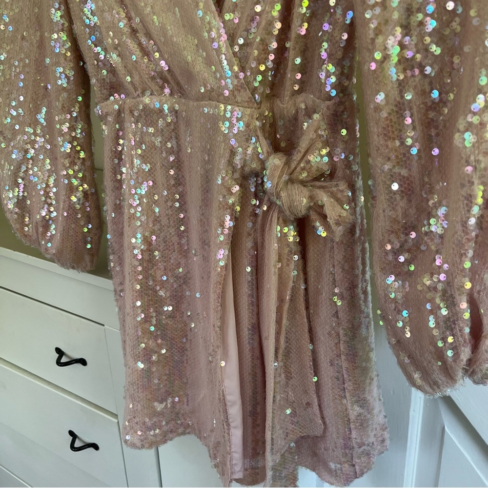 WAYF Flash Sequin Mini Dress - Picture 15 of 16